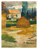 Landscape near Arles, France - c. 1888 - Fine Art Prints & Posters