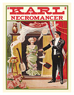 Karl Necromancer - Seance Act - c. 1910 - Fine Art Prints & Posters