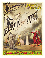 Herrmann’s Black Art Act - Ancient and Modern Magic - Fine Art Prints & Posters