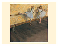 Dancers Practicing at the Barre - c. 1877 - Fine Art Prints & Posters