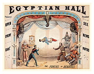 Maskelyne and Cooke - The Fakirs of Benares - at the Egyptian Hall - c. 1885 - Fine Art Prints & Posters