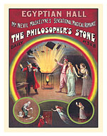 The Philosopher’s Stone - Nevil Maskelyne’s Magical Romance - at the Egyptian Hall - c. 1902 - Fine Art Prints & Posters
