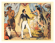 Viennese Phantasmagoria Theater Performance - c. 1840 - Fine Art Prints & Posters
