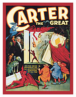 Charles Carter The Great - Spirit Cabinet Illusion - c. 1926 - Fine Art Prints & Posters