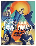 The Big Sleep (Le Grand Sommeil) Starring Humphrey Bogart & Lauren Bacall - c. 1946 - Fine Art Prints & Posters
