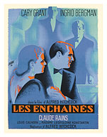 Notorious (Les Enchaînés) - Starring Cary Grant & Ingrid Bergman - c. 1946 - Fine Art Prints & Posters