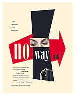 No Way Out - Starring Richard Widmark & Sidney Poitier - c. 1950 - Fine Art Prints & Posters