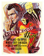 Hollywood Story - The Big Knife - Starring Jack Palance & Ida Lupino - c. 1955 - Fine Art Prints & Posters