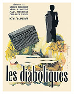 The Diabolical (Les Diaboliques) Starring Simone Signoret Directed by H.-G. Clouzot - c. 1955 - Fine Art Prints & Posters