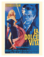 La Dolce Vita - Directed by Federico Fellini - with Marcello Mastroianni - c. 1959 - Fine Art Prints & Posters