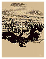 Alfred Hitchcock’s The Birds (Ptaki) - Starring Rod Taylor Tippi Hedren - c. 1963 - Fine Art Prints & Posters