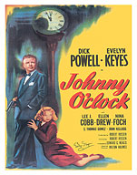 Johnny O’Clock - Starring Dick Powell and Evelyn Keyes - c. 1946 - Fine Art Prints & Posters