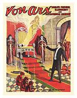 Von Arx World’s Premier Illusionist - The Throne of Mystery - c. 1885 - Fine Art Prints & Posters