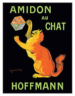 Hoffmann Starch (Amidon Au Chat) - Playful Cat - c. 1903 - Fine Art Prints & Posters
