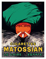 Cigarettes Matossian - Cairo Egypt (Le Caire Égypte) - c. 1921 - Fine Art Prints & Posters