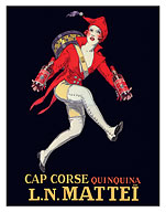 Cap Corse Quinquina - Quininated Aperitif Wine - L.N. Matteï - c. 1927 - Fine Art Prints & Posters