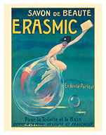 Erasmic Beauty Soap (Savon de Beauté) - For the Toilet and the Bath - c. 1912 - Fine Art Prints & Posters