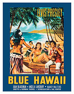 Blue Hawaii - Starring Elvis Presley - c. 1961 - Fine Art Prints & Posters