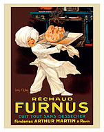 Réchaud Furnus Stoves - Cook Everything Without Drying Out - c. 1926 - Fine Art Prints & Posters