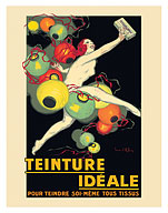 Teinture Idéale Fabric Dyes - c. 1929 - Fine Art Prints & Posters