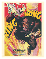 King Kong - Starring Fay Wray & Robert Armstrong - c. 1933 - Fine Art Prints & Posters