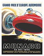 1955 Monaco Grand Prix - Fine Art Prints & Posters