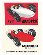 1959 Monaco Grand Prix - Fine Art Prints & Posters