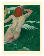 In the Waves (Dans les Vagues) - c. 1889 - Fine Art Prints & Posters