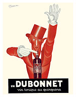 Dubonnet - Quinquina Tonic Aperitif Wine - c. 1932 - Fine Art Prints & Posters