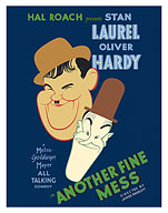 Another Fine Mess - Starring Laurel & Hardy - c. 1930 - Fine Art Prints & Posters