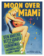Moon Over Miami - Starring Betty Grable - c. 1941 - Fine Art Prints & Posters