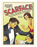 Scarface - Starring Paul Muni Boris Karloff - c. 1932 - Fine Art Prints & Posters