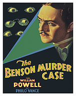 The Benson Murder Case - Starring William Powell as Philo Vance - c. 1930 - Fine Art Prints & Posters