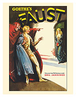 Goethe’s Faust - Starring Gosta Ekman, Emil Jannings - c. 1926 - Fine Art Prints & Posters