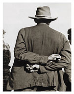 Back (Drought Refugees) - c. 1935 - Fine Art Prints & Posters