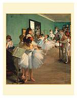 The Dance Class - c. 1874 - Fine Art Prints & Posters