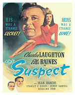 The Suspect - Starring Charles Laughton Ella Raines - c. 1944 - Fine Art Prints & Posters