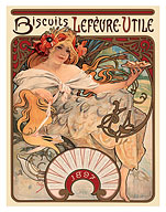 Biscuits Lefèvre-Utile - 1897 Calendar - Fine Art Prints & Posters