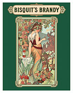 Cognac Bisquit’s Brandy - c. 1899 - Fine Art Prints & Posters