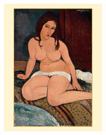Seated Nude - c. 1917 - Fine Art Prints & Posters