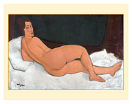 Reclining Nuda (On Left Side) - c. 1917 - Fine Art Prints & Posters