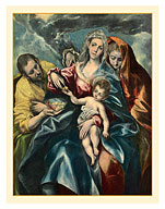 The Holy Family with Mary Magdalene - c. 1595 - Fine Art Prints & Posters