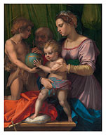 The Holy Family with the Young Saint John the Baptist - c. 1529 - Fine Art Prints & Posters