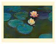 Nympheas - Water Lily Pond - c. 1897 - Fine Art Prints & Posters