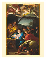 The Adoration of the Shepherds - Jesus Mary and Joseph - c. 1764 - Fine Art Prints & Posters