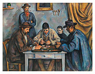 The Card Players (Les Joueurs de Cartes) - c. 1890 - Fine Art Prints & Posters