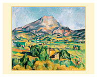 Mont Sainte-Victoire (La Montagne Sainte-Victoire) - c. 1895 - Fine Art Prints & Posters