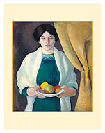 Portrait of the Artist’s Wife - c. 1909 - Fine Art Prints & Posters