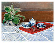 Still Life Tea Service - c. 1872 - Fine Art Prints & Posters