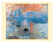 Impression Sunrise - Paris France - c. 1872 - Fine Art Prints & Posters